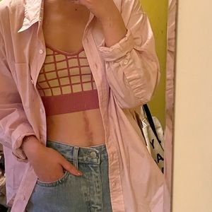 Oak and Fort Cropped Sweater Tank